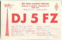 Funkkarte - DJ5FZ - Godenau Limmer (Alfeld)