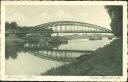 Ansichtskarte - Nienburg - Grosse Weserbrücke