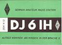 QSL - Funkkarte - DJ6IH - 3242 Minden - 1964