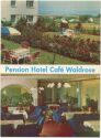 Bad Oeynhausen - Pension Hotel Cafe Waldrose - AK-Grossformat
