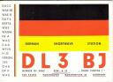 QSL - Funkkarte - DL3BJ - Paderborn - 1958