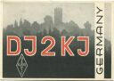 QSL - Funkkarte - DJ2KJ - Bielefeld - 1958