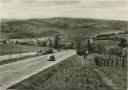 Autobahn Göttingen-Kassel - Blick auf Hedemünden im Werratal - Foto-AK