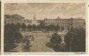 Postkarte - Kassel - Königsplatz - Strassenbahn