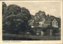 Ansichtskarte - Trendelburg mit Diemelbrücke