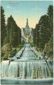 Postkarte - Kassel-Wilhelmsh&ouml;he - Kaskaden