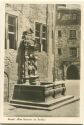 Kassel - Alter Brunnen im Renthof - Foto-AK