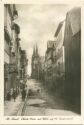 Kassel - Oberste Gasse mit Blick auf St. Martinskirche - Foto-AK