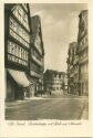 Kassel - Brüderstraße mit Blick auf Altmarkt - Foto-AK