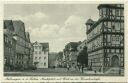 Postkarte - Melsungen - Marktplatz mit Blick in die Kasselerstrasse 40er Jahre