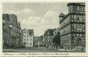 Postkarte - Melsungen - Marktplatz mit Blick in die Kasselerstrasse 40er Jahre