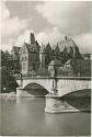 Marburg - Philippuniversität und Weidenhäuser Brücke - Foto-AK