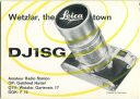 QSL - Funkkarte - DJ1SG - Wetzlar - Leica