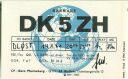 QSL - Funkkarte - DK5ZH - Giessen