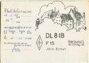 QSL - Funkkarte - DL8IB - Marburg