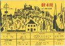 QSL - Funkkarte - DF4FE - Marburg