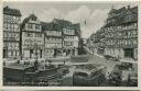 Postkarte - Butzbach - Marktplatz und Wetzlarerstraße