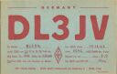 QSL - Funkkarte - DL3JV - 36124 Eichenzell