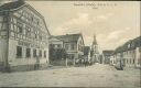 Ansichtskarte - 36129 Gersfeld - Markt - Gasthof zur Krone - Post