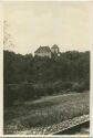 Postkarte - Schloss Bieberstein - Foto-AK 1929