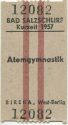 Bad Salzschlirf - Atemgymnastik - Kurzeit 1957