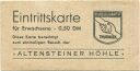Bad Liebenstein - Altensteiner Höhle - Eintrittskarte