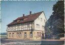 Polle - Hotel Pension Zur Burg - Besitzer H. Jacob - AK-Grossformat