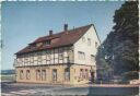 Polle - Hotel Pension Zur Burg - Besitzer H. Jacob - AK-Grossformat