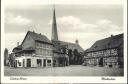 Postkarte - Lindau Harz - Marktplatz