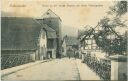 Postkarte - Bodenwerder - Partie an der Grosse Strasse mit altem Festungsturm