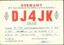 QSL - Funkkarte - DJ4JK