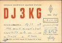 QSL - Funkkarte - DJ3KG