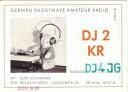 QSL - Funkkarte - DJ2KR - 381.. Braunschweig - Teddybär - 1959