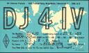 QSL - Funkkarte - DJ4IV