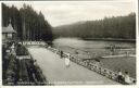 Foto-AK - Hahnenklee - Kuttelbacher Teich - Badeanstalt