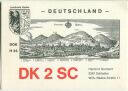 QSL - QTH - Funkkarte - DK2SC - Schladen