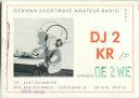 QSL - QTH - Funkkarte - DJ2KR - Braunschweig