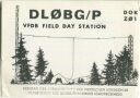 Funkkarte - DL0BD/P - VFDB Field Day Station