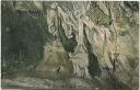 Postkarte - Hermannshöhle bei Rübeland - die Kanzel