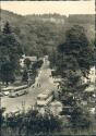 Ansichtskarte - Treseburg - Blick zur Bodebrücke - Bus