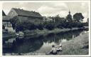 Seehausen - Aland-Partie mit Beusterturm - Foto-AK