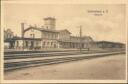 Postkarte - Schönebeck a. E. - Bahnhof