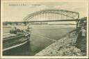 Postkarte - Schönebeck an der Elbe - Elbebrücke
