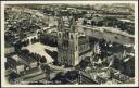 Magdeburg - Luftbild - Dom - Foto-AK 30er Jahre