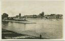 Magdeburg - Panorama an der Elbe - Foto-AK 30er Jahre