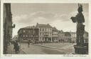 Postkarte - Stendal - Marktplatz mit Roland