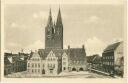 Stendal - Markt - Rathaus - Marienkirche - Foto-AK