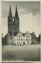 Postkarte - Stendal - Markt mit Marienkirche