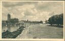 Ansichtskarte - Magdeburg - Blick von der Elbbrücke