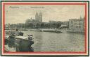 Postkarte - Magdeburg - Elbansicht mit Dom